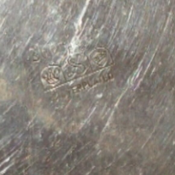 RARE-ANTIQUE SHERIDAN SILVER PLATE OIL LANTERN POT-APPROX. 3" x 2"-WORKS FINE. - Picture 3 of 4